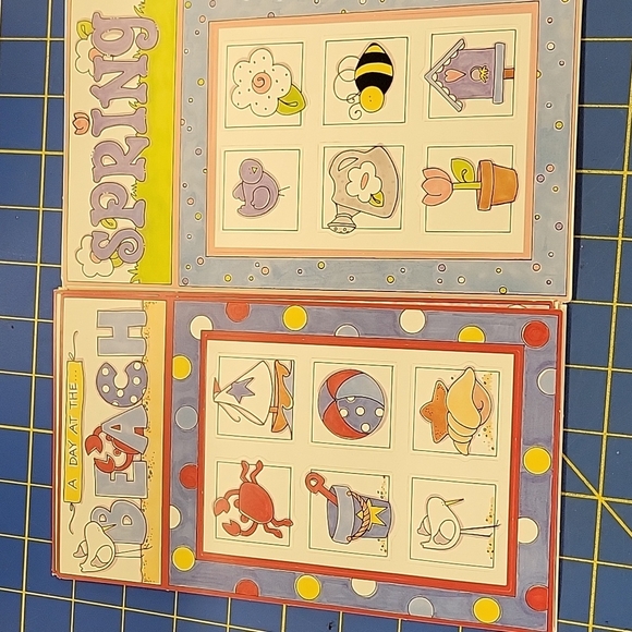 Mini Moments Mix & Match Set Scrapbook Lot of 19 Different Themed - Picture 9 of 12